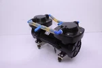Thomas 2907CDC22/12 Oil-less Dual Diaphragm Vacuum/pressure Pump 12VDC. Fixed Price $500.00.