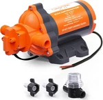 Dc Diaphragm Water Pump, 12V, 3.3 Gpm, 50 Psi, Self-priming 10FT, Self-diagnosis. Fixed Price $110.99.