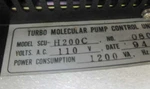 Seiko Seiki Turbo Pump Controller STP-H200C. Fixed Price $2300.00.