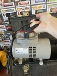 Thomas Model 915CA18-433 Vacuum Pump 115V, Gray, 60HZ, 2.9A With Hd Case. Fixed Price $199.99.