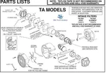 Thomas Compressor TA-5052 Gh/ta/lgh Models Minor Service/rebuild Kit C85493-P. Fixed Price $449.99.
