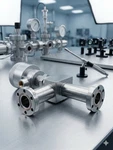 Varian / Nupro SS-8BAK-TWVP1C Pneumatic Valve 1.33" Conflat Hub High Vacuum. Fixed Price $132.50.