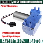 Parker / Hargraves Dc 12V Brushless Motor Vacuum Pump Double Head Diaphragm. Fixed Price $18.99.