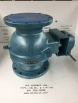 Ball Valve Wkm 10" CL150 Rf Flanged Reduced Port Trunnion Gear Op Fig: 370CT. Fixed Price $3400.00.