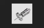 Mdc P/n 670004 High Temp Feedthrough, 1.33" Flange, 1.57" Shaft REF#HTBRM-133. Fixed Price $800.00.