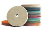 4" Best Diamond Wet Polishing Pad 12 + Glazing Buff Granite Marble Glass Shiny. Fixed Price $74.99.
