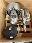 Republic HRC602 High Pressure Regenerative Blower Brand New With Gauge Included. Fixed Price $3800.00.