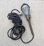 Vintage 1915 Antique Industrial General Electric Trouble Lamp Task Light Usa. Fixed Price $77.77.