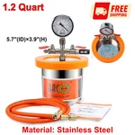 Universal Vacuum Chamber Series 1.2 Qt Stainless Steel For Resin,silicone, Epoxy. Fixed Price $45.79.