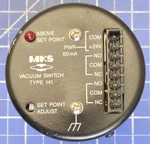 141A-13284 / Vacuum Switch, Type 141, Torr Mks Instruments Inc. Fixed Price $525.03.