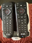 2 Dish Remote Controllers 54.0 Voice Activated And Find Feature Perfect. Fixed Price $23.00.