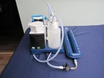 Knf Laboport PM20119-840.3 Diaphragm Vacuum Pump W/ Quiagen 24 Manifold Setup.. Fixed Price $710.00.