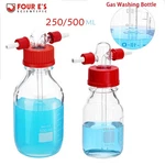 250/500ML Gas Washing Bottle Lab Buffer Glass Vacuum GL45 GL14 Screw Cap. Fixed Price $35.99.