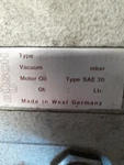 Busch 063-132 Vacuum Pump Used Good Working Order. 3PHASE 220. Fixed Price $845.00.