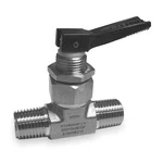 Ham-let H-1280-B-N-1/4 1/4" Mnpt Brass Mini Ball Valve Inline. Fixed Price $105.99.