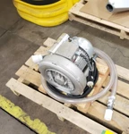 New Busch Samos Air Vacuum Pump Motor Blower W/ Hose Side Channel SB0140 D0H0 Uh. Fixed Price $1119.99.