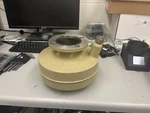 Varian Vacuum Diffusion Pump Cold Trap Water-cooled Baffle. Fixed Price $250.00.