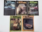 6X Civil Service Motoring Magazines 1972 Vw K70, Alfa, Fiat 132, Cortina 1600. Fixed Price $24.36.