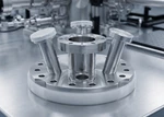 Mdc / Ancorp 6" Multi-port Adapter Flange CF100 To 2.75" & 1.33" Uhv. Fixed Price $775.00.