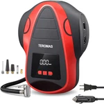 Teromas Inflator Portable Air Compressor, Pump Dc/ac For Car Tires 12V. Fixed Price $45.83.