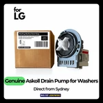 Genuine Askoll Drain Pump & Seal For Lg Front Loader Washing Machine. Fixed Price $42.86.