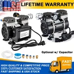 50L/MIN Oil Free Lab Vacuum Pump Mute W/ Capacitor Pressure Gauge Optional. Fixed Price $125.99.