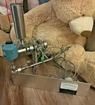 Vacuum Assembly Lot W/ Mks Pressure Transducer, Gauges, Fittings, Varian Chamber. Fixed Price $400.00.