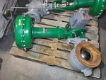 Surplus New Fisher Controls 8" Class 600 Valve V200 W/ Size Actuator. Fixed Price $4350.00.
