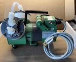 Chemglass Lab Vacuum Pump Two Head, Ptfe Diaphragm, 10 Torr, 17LPM, CG-4800-03. Fixed Price $1100.00.
