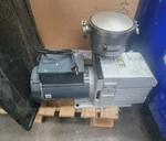 Leybold Aerlikon Trivac D16B 91265-1 Rotary Vane Pump W/ Marathon 72260117 Kqm. Fixed Price $2062.90.