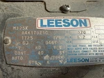 Leeson M3 25X Vacuum Pump 1/3 Hp. 120V Continuous Run 1725 Rpm. Phase. Fixed Price $30.00.