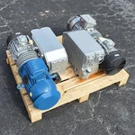 Ohio Medical Squire-cogswell Rotary Vane Vacuum Pump S5L, 5HP, 208-230/460VAC. Fixed Price $3297.95.