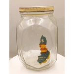 1930S Best Foods Registered Design Patent 80918 Clear Glass Jar With Lid. Fixed Price $16.00.