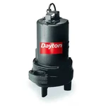 Dayton 3BB93 1 Hp 2" Manual Submersible Sewage Pump 230V. Fixed Price $1692.99.